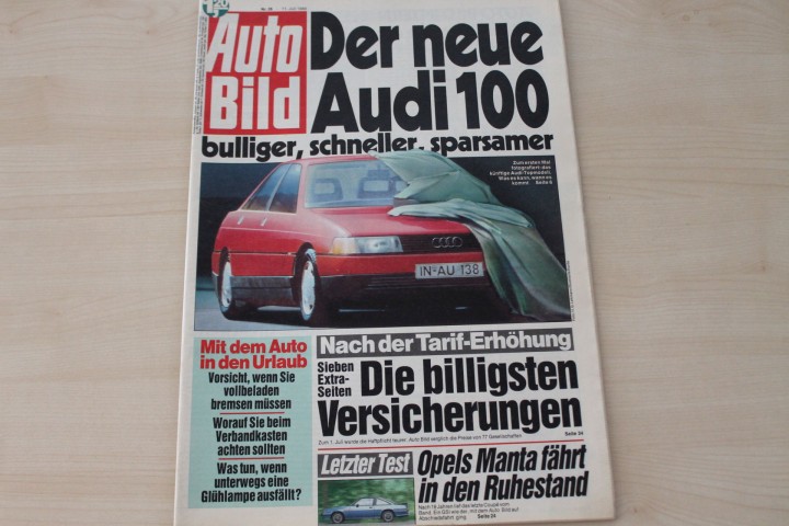 Deckblatt Auto Bild (28/1988)